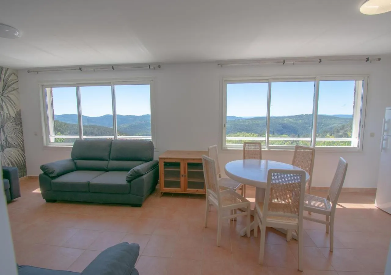 Le Mimosa 4 Pers 80 M2 Shared Pool Apartment Saint-Cezaire-sur-Siagne 0*,  France