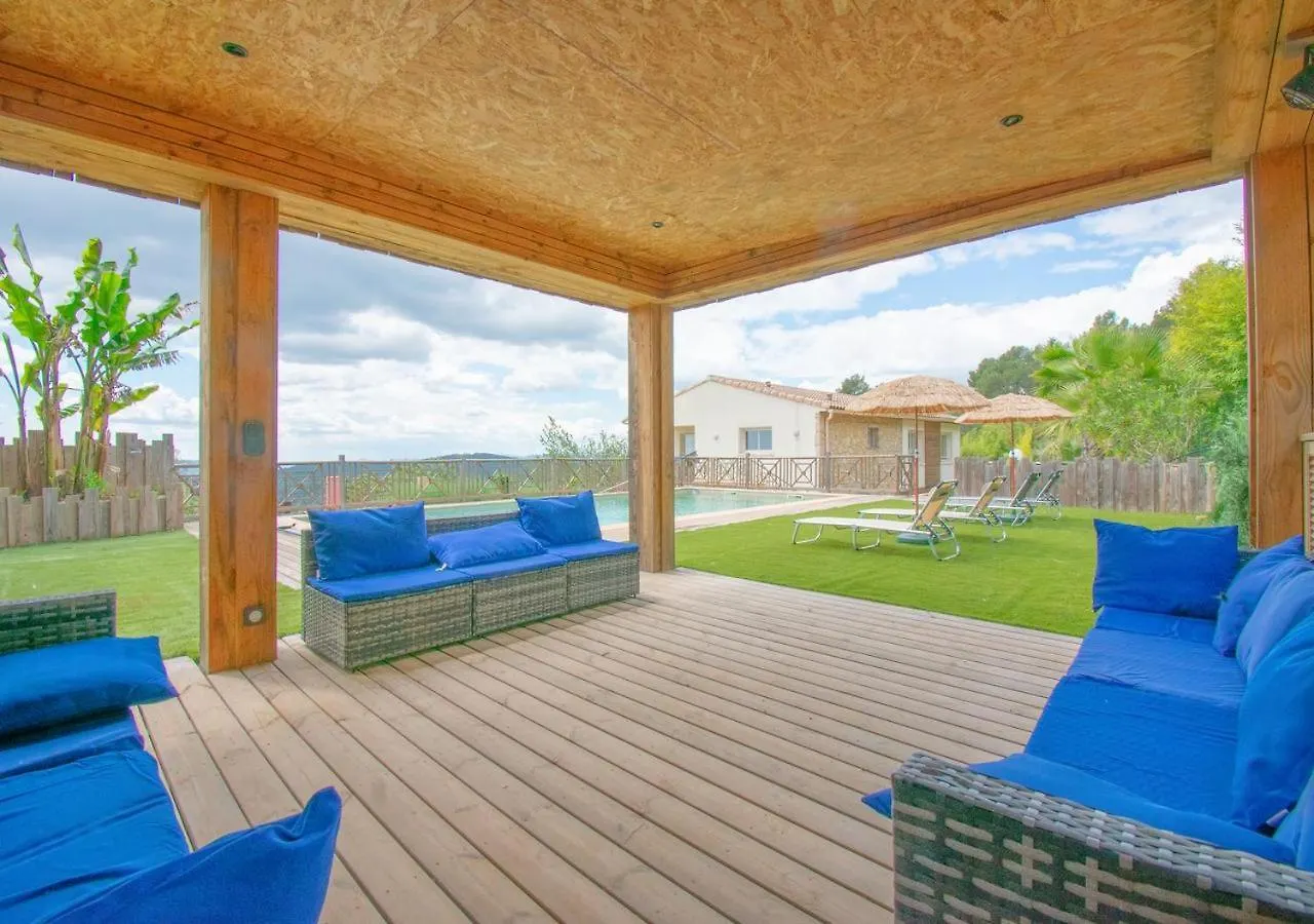 Le Mimosa 4 Pers 80 M2 Shared Pool Apartment Saint-Cezaire-sur-Siagne France